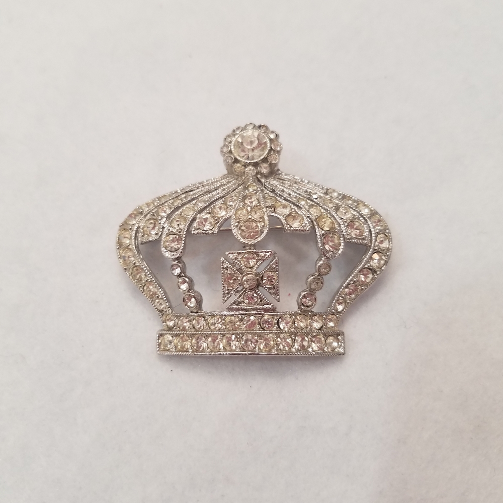 Vintage Crown brooch by Ora